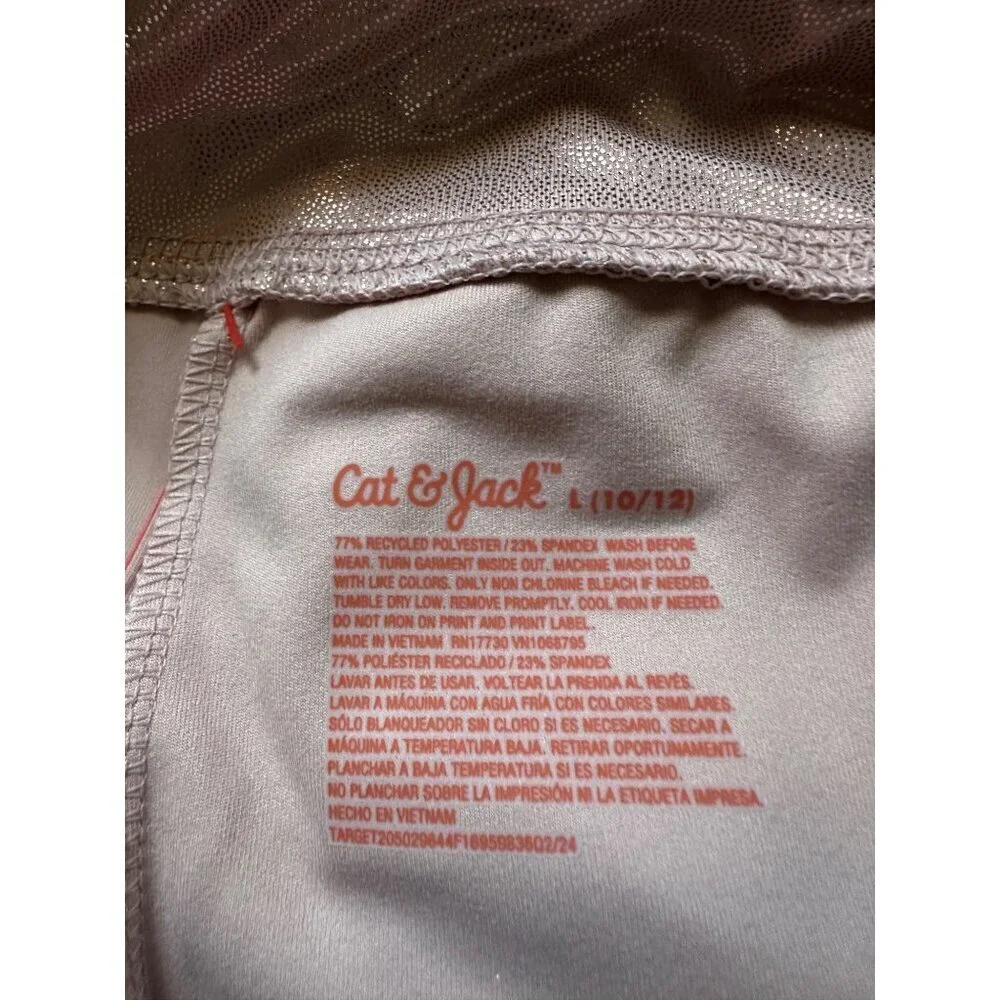 Cat & Jack Girls Graphic Long Sleeve and Leggings Set size L (10/12) NWT